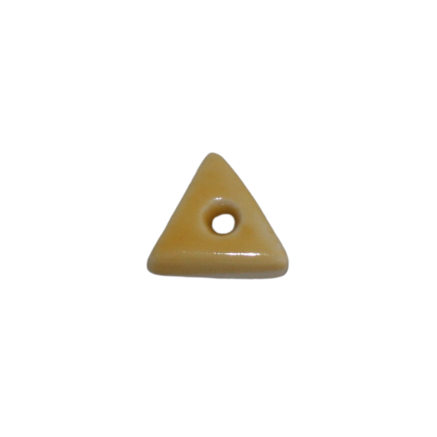 ミニ香立　三角（黄）
